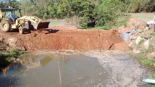Chuvas fizeram que os níveis de dos Córregos do Barreiro e do Benfica se elevassem em 60%