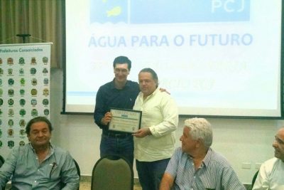 PCJ homenageou a cidade de Amparo por ações no Município Verde Azul