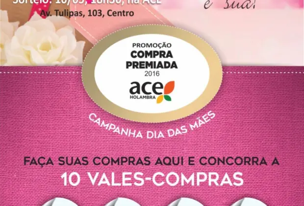 Promoção Dia das Mães premiará com R$ 5 mil em vales-compras