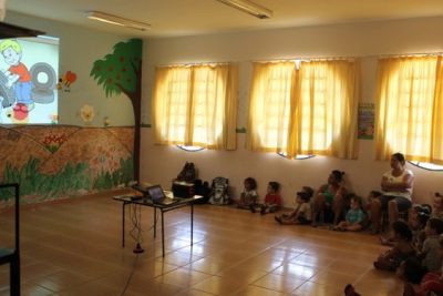 Realizado palestras sobre a Dengue para crianças da Creche Antilia Niero Vicentini