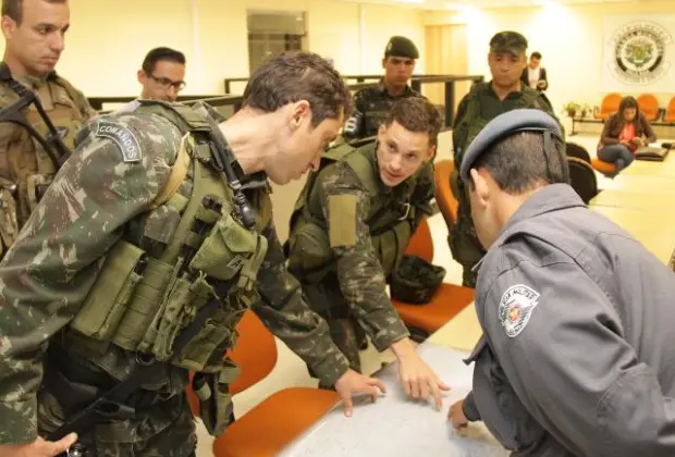 Exército realiza simulado em Paulínia para segurança das Olimpíadas