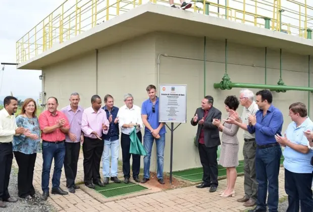 Nova etapa no saneamento de Holambra foi inaugurada no sábado, dia 7