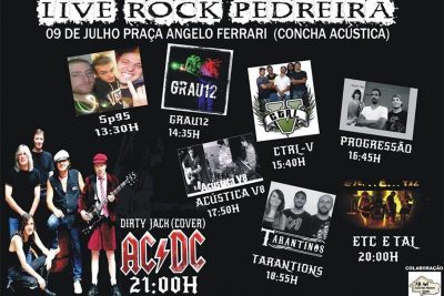 Bandas confirmam presença no “Live Rock Pedreira”