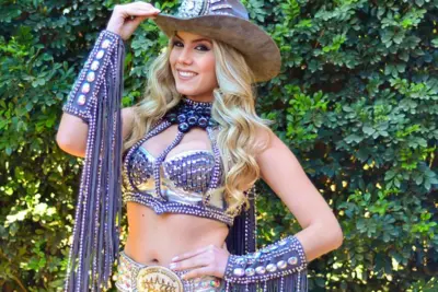 Bianca Bevilacqua é eleita a Rainha do Jaguariúna Rodeo Festival 2016