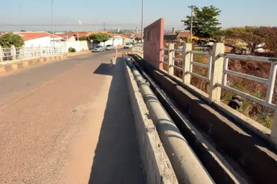 Conectada adutora que vai abastecer reservatório do Parque dos Eucaliptos