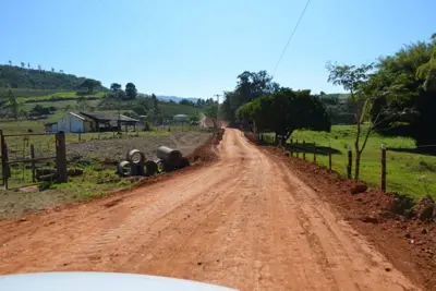 Estrada Ponte Preta – Ponte Nova entra na fase final de recuperação