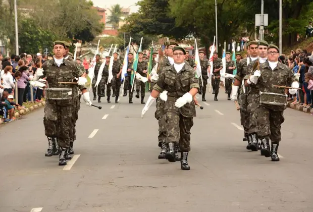 Mogi Guaçu teve desfile cívico na manhã do dia 7