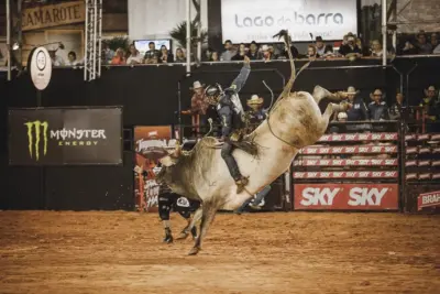 Cristian Alex dá show e vence etapa de Jaguariúna da Liga Nacional de Rodeio
