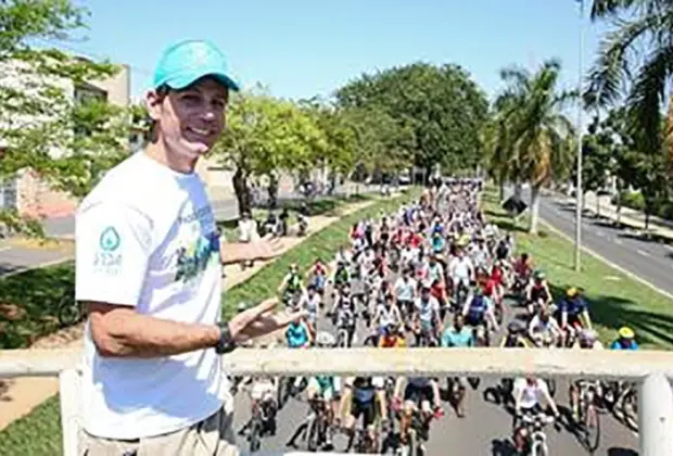 Vida de Saúde realiza passeio ciclístico em Jaguariúna