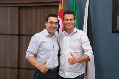 Prefeito eleito em Artur Nogueira, Ivan Vicensotti visita Nova Odessa