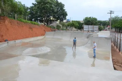 Pista de Skate do São Dimas está em fase final