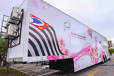 “Mulheres de Peito” chega à Jaguariúna dia 29 e possibilitará a realização de 1500 mamografias