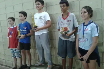 Mesa Tenistas conquistam medalhas em Mogi Guaçu