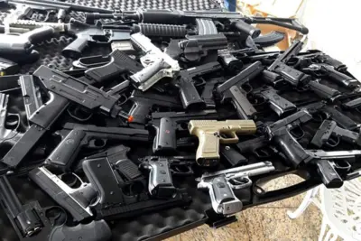 Setenta e oito armas são apreendidas pela Polícia em Santo Antônio de Posse