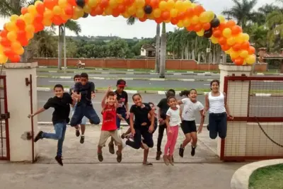 Famílias de alunos prestigiam evento organizado pela Escola Dr. Franklin de Toledo Piza Filho