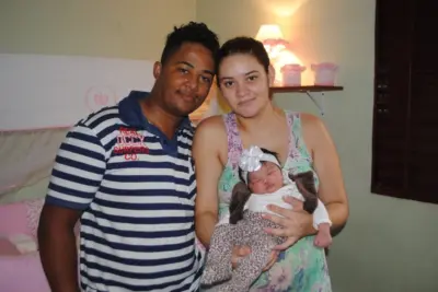 Primeiro bebê de 2017 em Mogi Guaçu se chama Lorena
