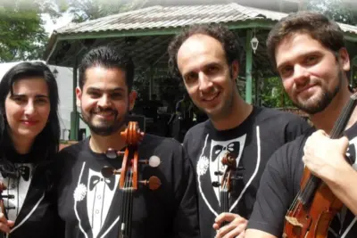 Quarteto de cordas de São Paulo se apresenta em Itapira