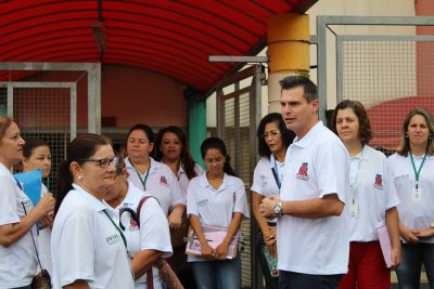 Prefeito participa de mutirões contra dengue e limpeza de praças em Artur Nogueira
