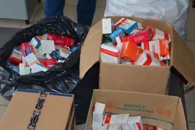Câmara Municipal recebe doação de medicamentos em Posse