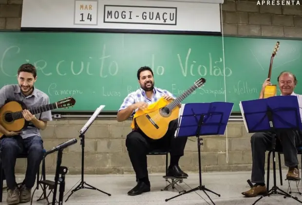 Violões Artes Trio se apresenta em Mogi Guaçu nesta terça, 14