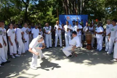 Amparo tem Roda Permanente de Capoeira inaugurada