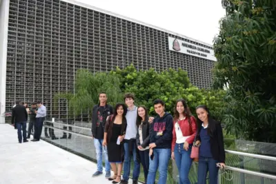 Vereadores jovens visitam a Assembleia Legislativa de São Paulo