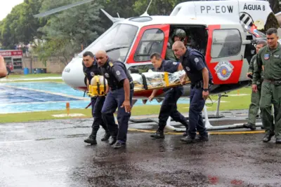 Guarda Municipal participa de treinamento com o Águias da Polícia Militar