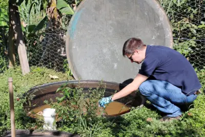 EMBRAPA promove visitas a fossas biodigestoras de Holambra durante Hortitec