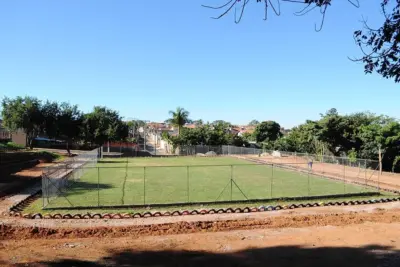 Área de lazer do Jardim Alvorada recebe últimos ajustes