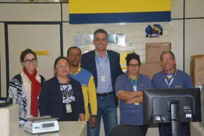 Presidente dos Correios visita agência de Posse