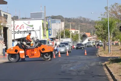 Obras de recape da Av. Padre Jaime devem ser concluídas nesta quinta, 10