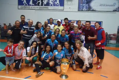 Grêmio São Paulo consagrou-se campeã do Futsal Feminino de Inverno