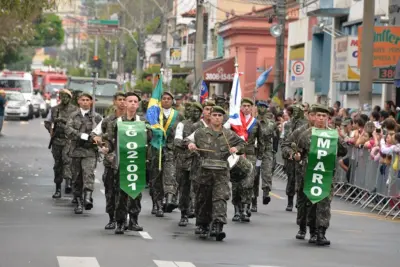 Desfile da Independência agendado para a Avenida Bernardino de Campos