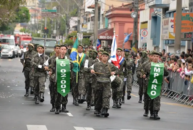 Desfile da Independência agendado para a Avenida Bernardino de Campos