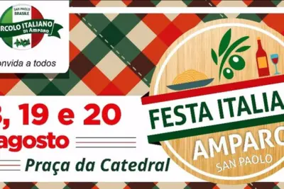 Festa Italiana movimenta a Praça da Catedral