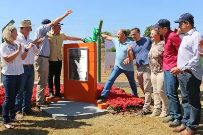 Inaugurada a primeira Estação Rural de Tratamento de Esgoto