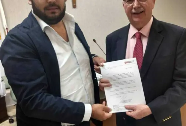 Pedro Soares entrega demandas ao Deputado Estadual Chico Sardelli