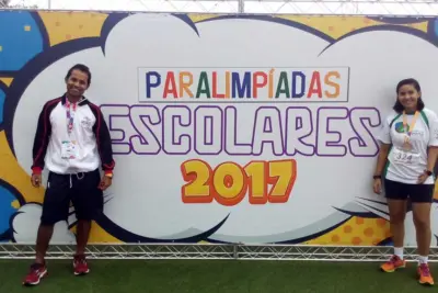 Guaçuanos participam das Paralimpíadas Escolares Nacionais