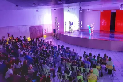 Espetáculo “O Quebra-Nozes” leva grande público ao Centro de Cultura e Eventos