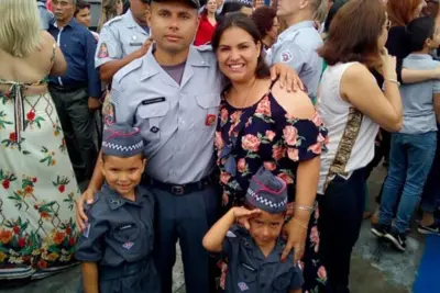 Leandro Cândido é o mais novo sargento da Polícia Militar