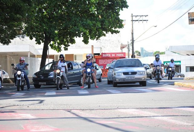 Mogi Guaçu terá faixa de parada exclusiva para motos nos semáforos