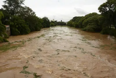 Defesa Civil monitora aumento da vazão do Rio Mogi Guaçu