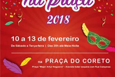 Prefeitura de Cosmópolis realiza mais uma edição do “Carnaval na Praça”