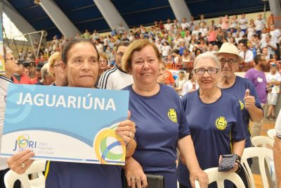 Confira flashes da participação de Jaguariúna na cerimônia de abertura dos JORI 2018