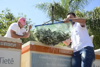 Soltura de espécies nativas no Rio Mogi Guaçu encerra Mês da Água