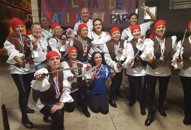 A Melhor Idade de Amparo participou da 22ª edição dos Jogos Regionais do Idoso, que ocorreu em Limeira de 14 a 18 de março.
