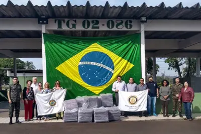 Fundo Social recebe doação de cobertores