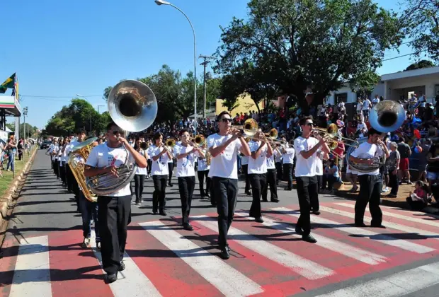 Banda Marcial dos Ypês se destaca no CONFABAN de Atibaia