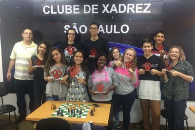 10 guaçuanos são premiados em etapa do Circuito Solidário de Xadrez