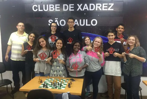 10 guaçuanos são premiados em etapa do Circuito Solidário de Xadrez